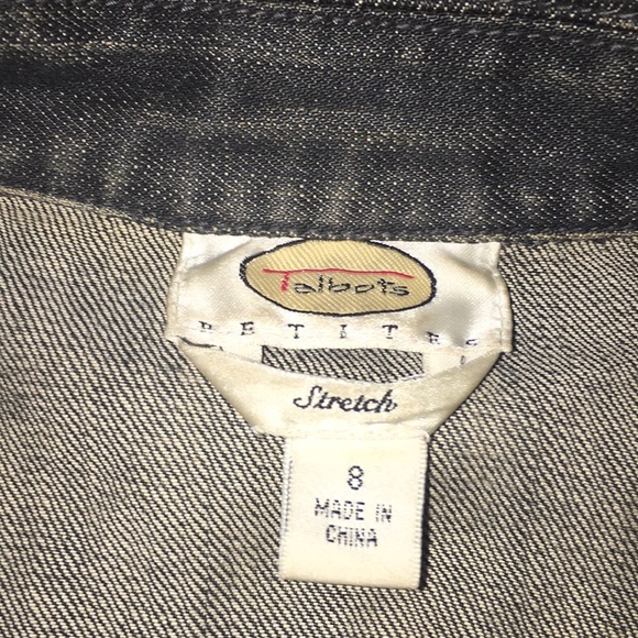 Talbots Jean jacket - Picture 3 of 3